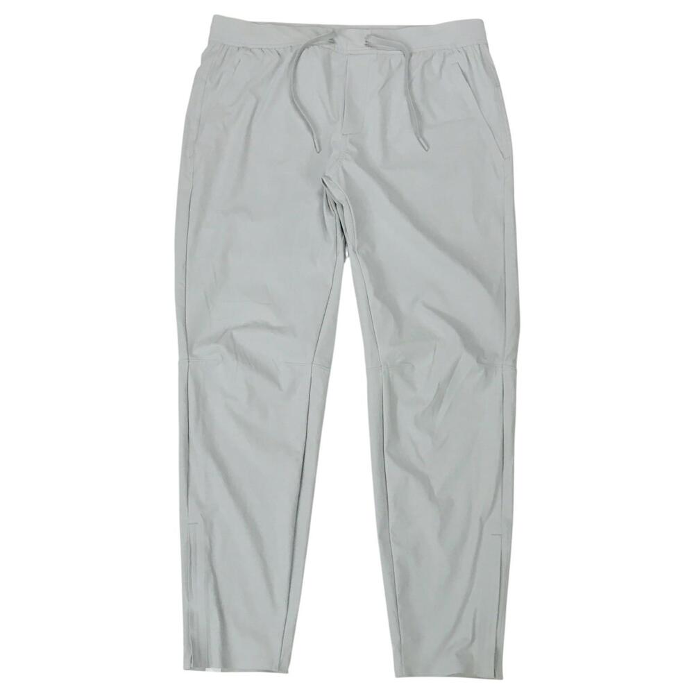 Ten Thousand Interval Pants Mens Large L Gray Joggers Ankle Zip Tapered Running - Picture 3 of 4
